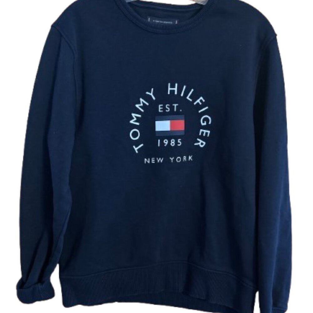 Tommy Hilfiger Navy pullover sweat shirt NWOT (Men's or unisex) (G18)